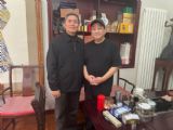 我和东城美协主席、副主席等知名书画家到著名相声演员姜昆老师工作室参观